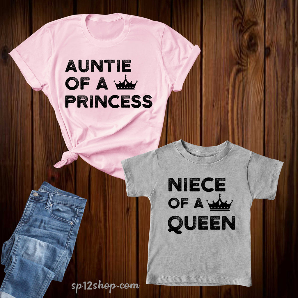 Aunt And Niece Matching T Shirt SP12 Shop