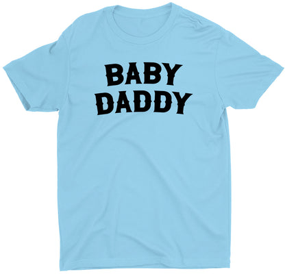 baby-daddy-husband-custom-short-sleeve-fathers-day-t-shirts-gift