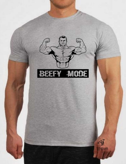 Beefy Mode Bodybuilding T Shirt