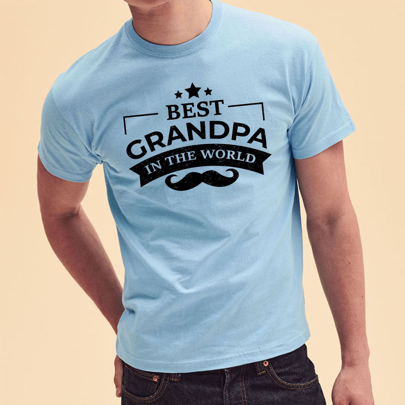 the-best-grandpa-in-the-world-vintage-custom-short-sleeve-t-shirt-gift