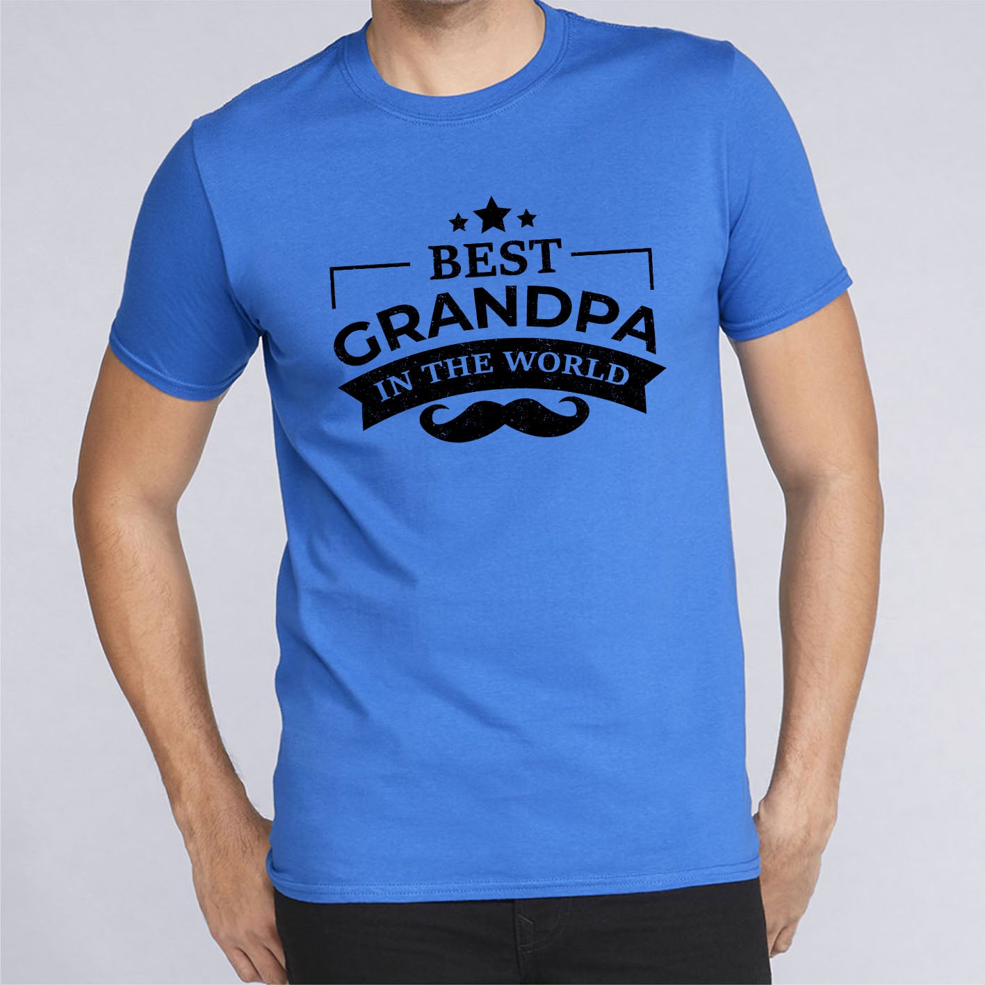 the-best-grandpa-in-the-world-vintage-custom-short-sleeve-t-shirt-gift