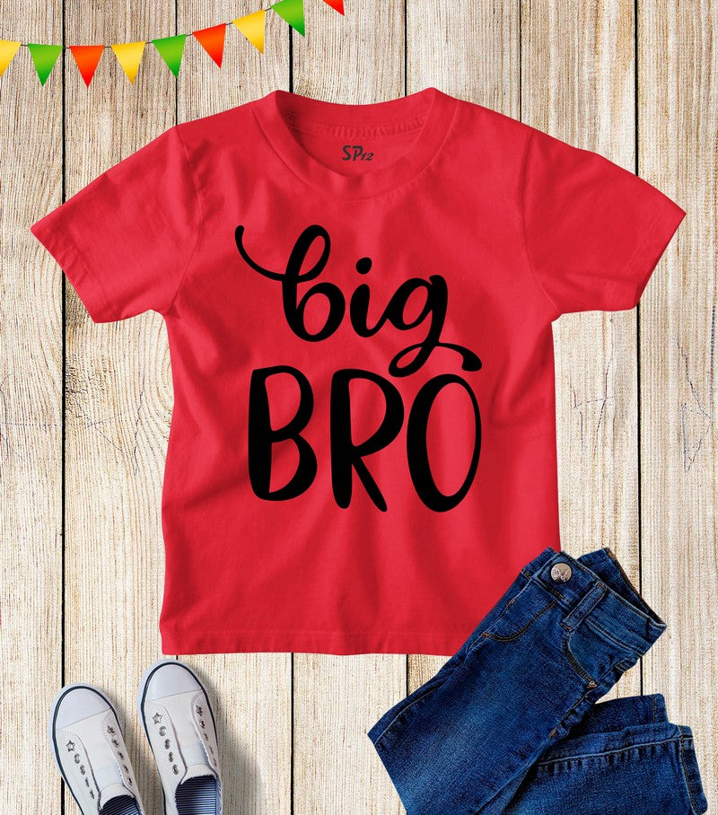 Big Bro Sibling T Shirt