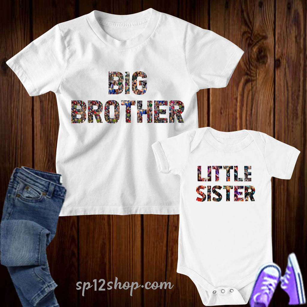 big brother little sister t shirts