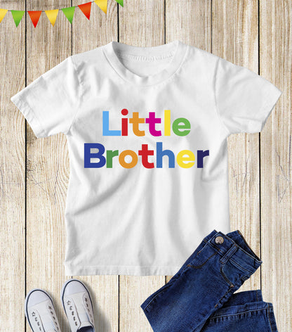 Big Sister And Little Brother Outfits Matching Family T-Shirt