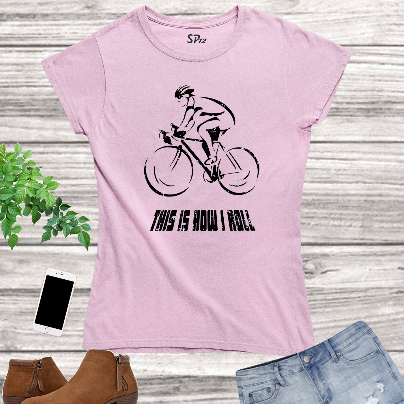 Biker  This Is How I Roll Women T Shirt