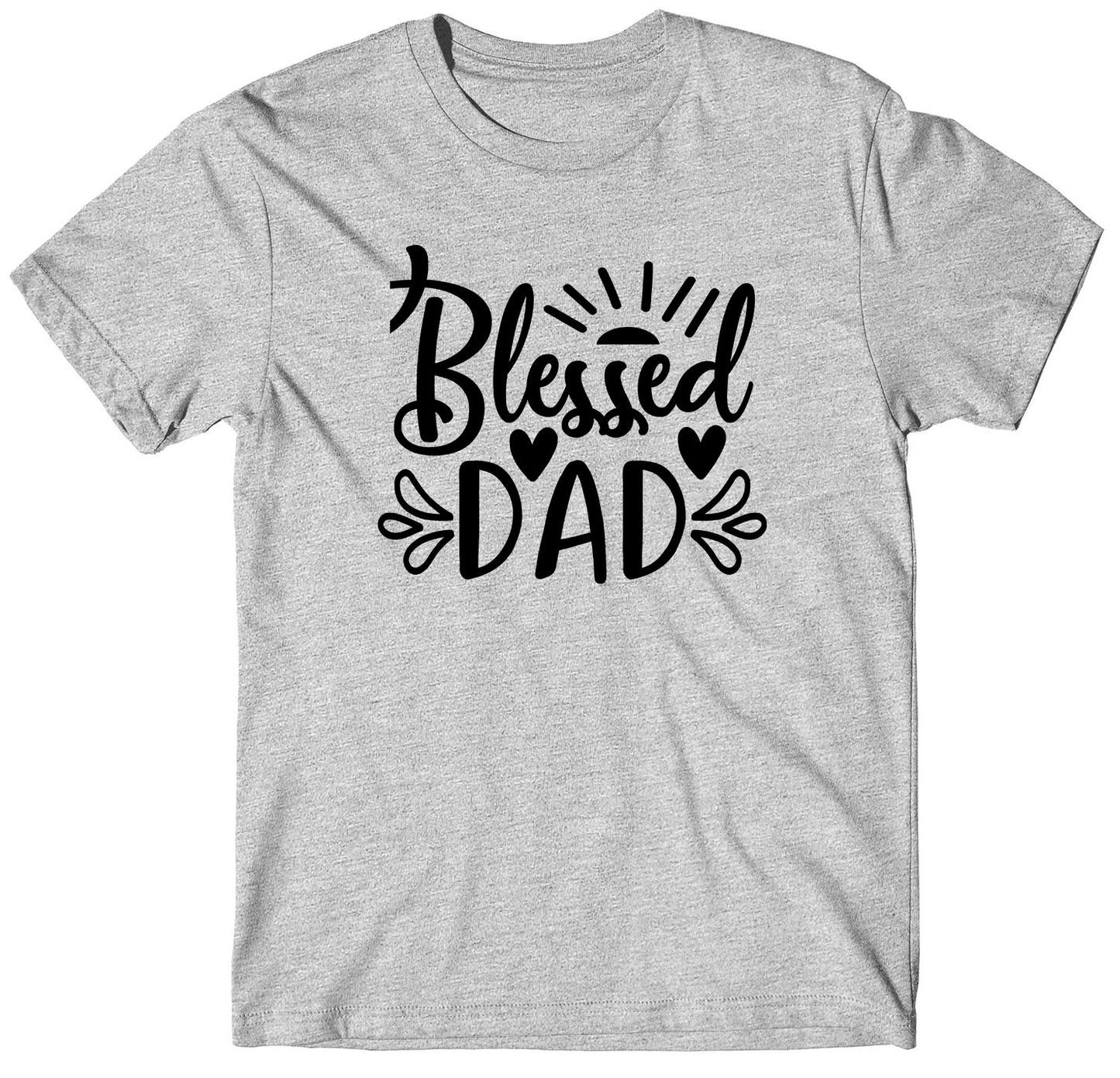 blessed-dad-memories-fathers-day-custom-short-sleeve-birthday-gift