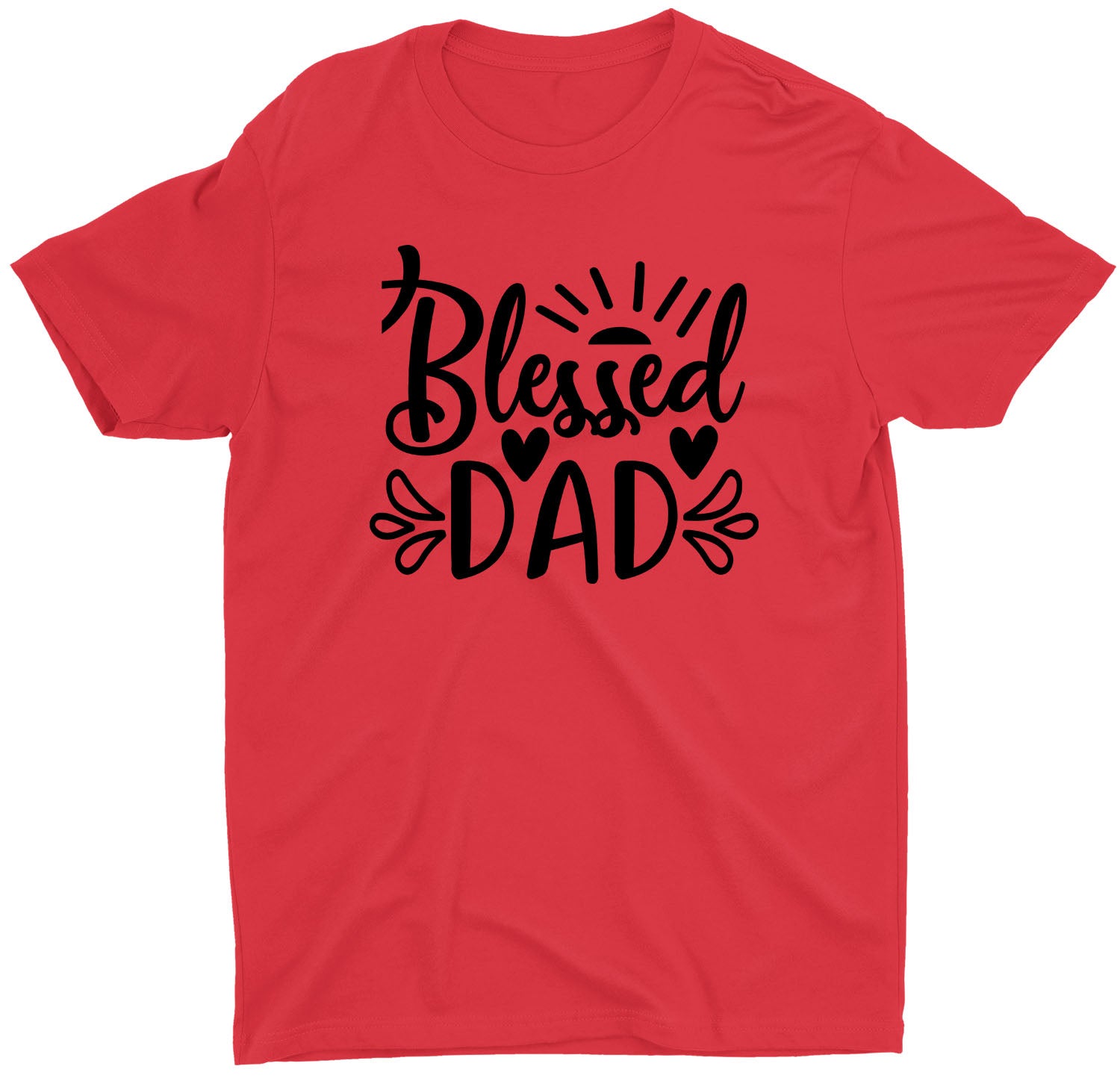 blessed-dad-memories-fathers-day-custom-short-sleeve-birthday-gift