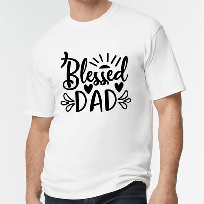 blessed-dad-memories-fathers-day-custom-short-sleeve-birthday-gift