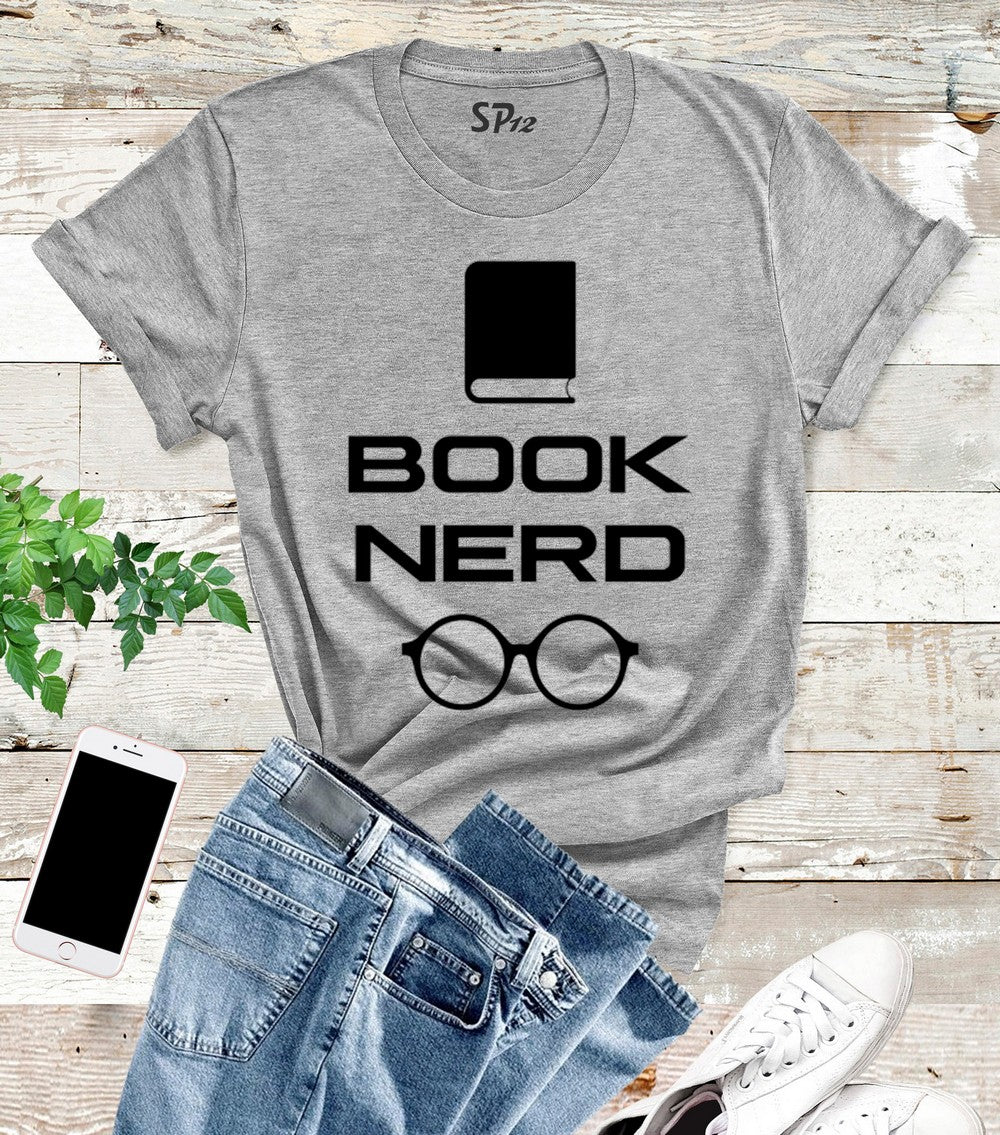 Book Nerd Educational T Shirt