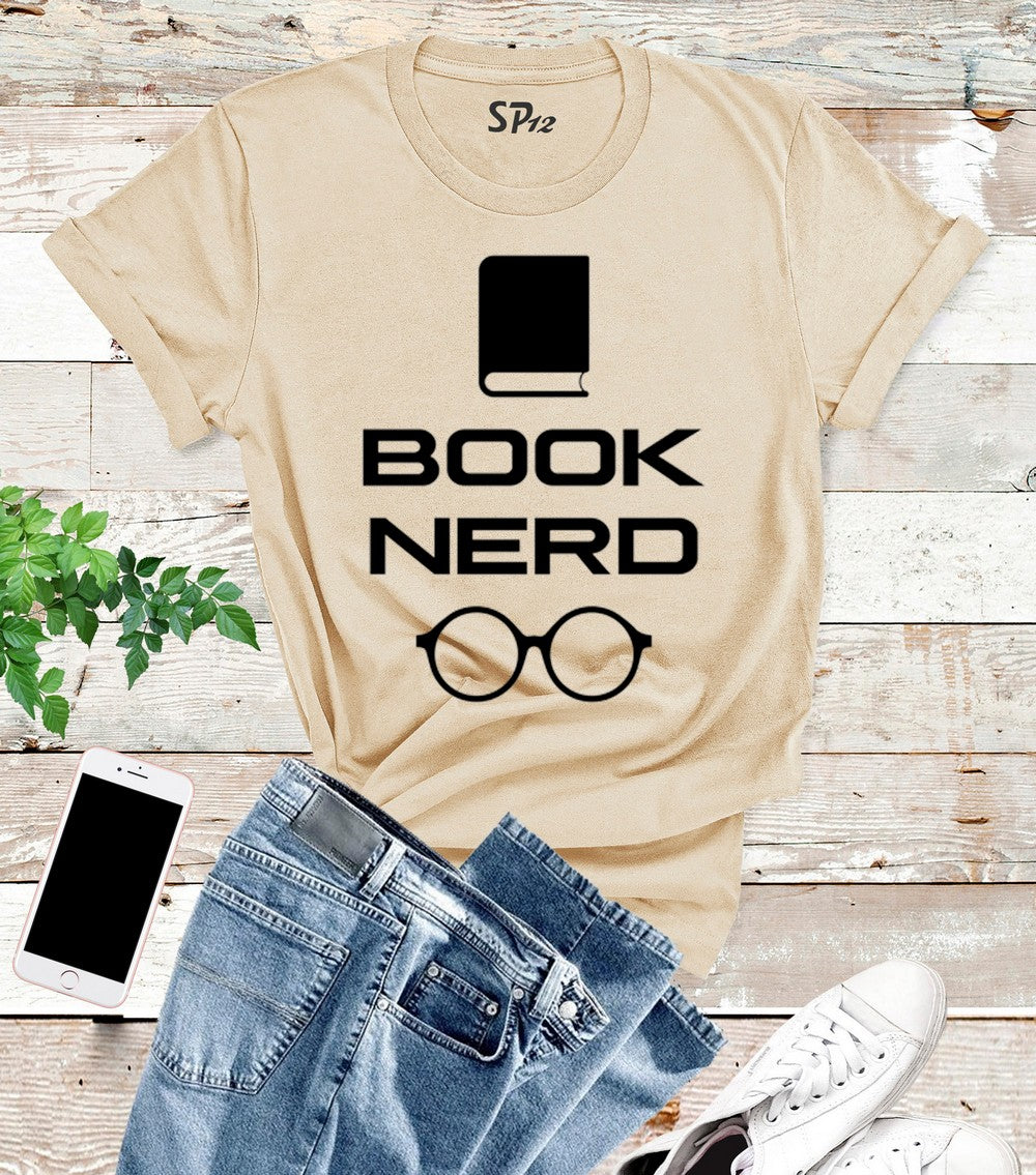 Book Nerd Educational T Shirt