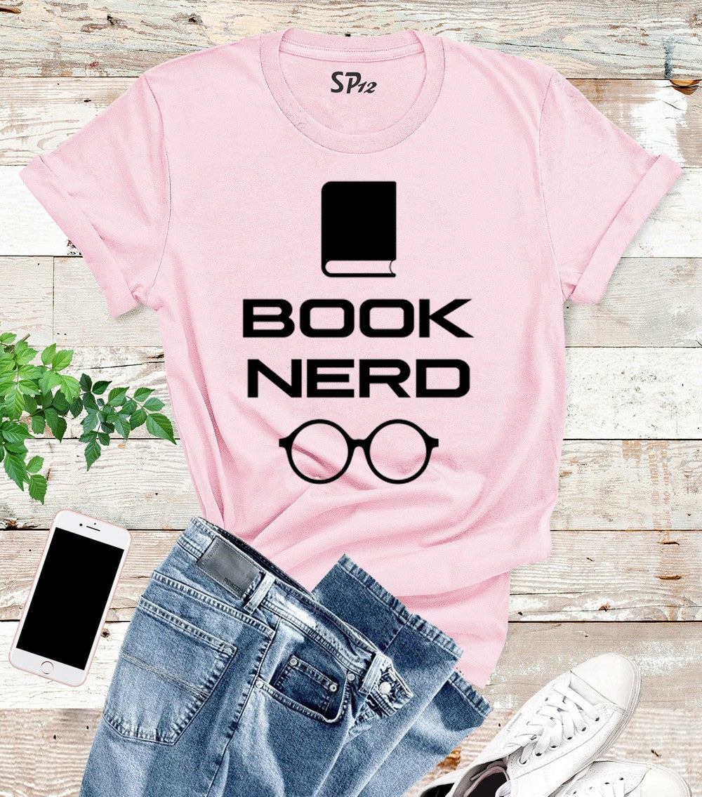 Book Nerd Educational T Shirt