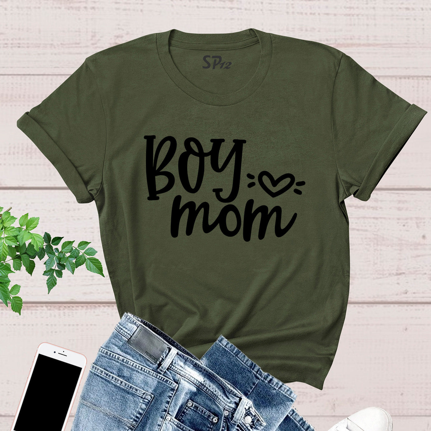 Boy Mom T Shirt Boy Mom Shirt Ideas Mothers day Gift Boy Love Mom tee