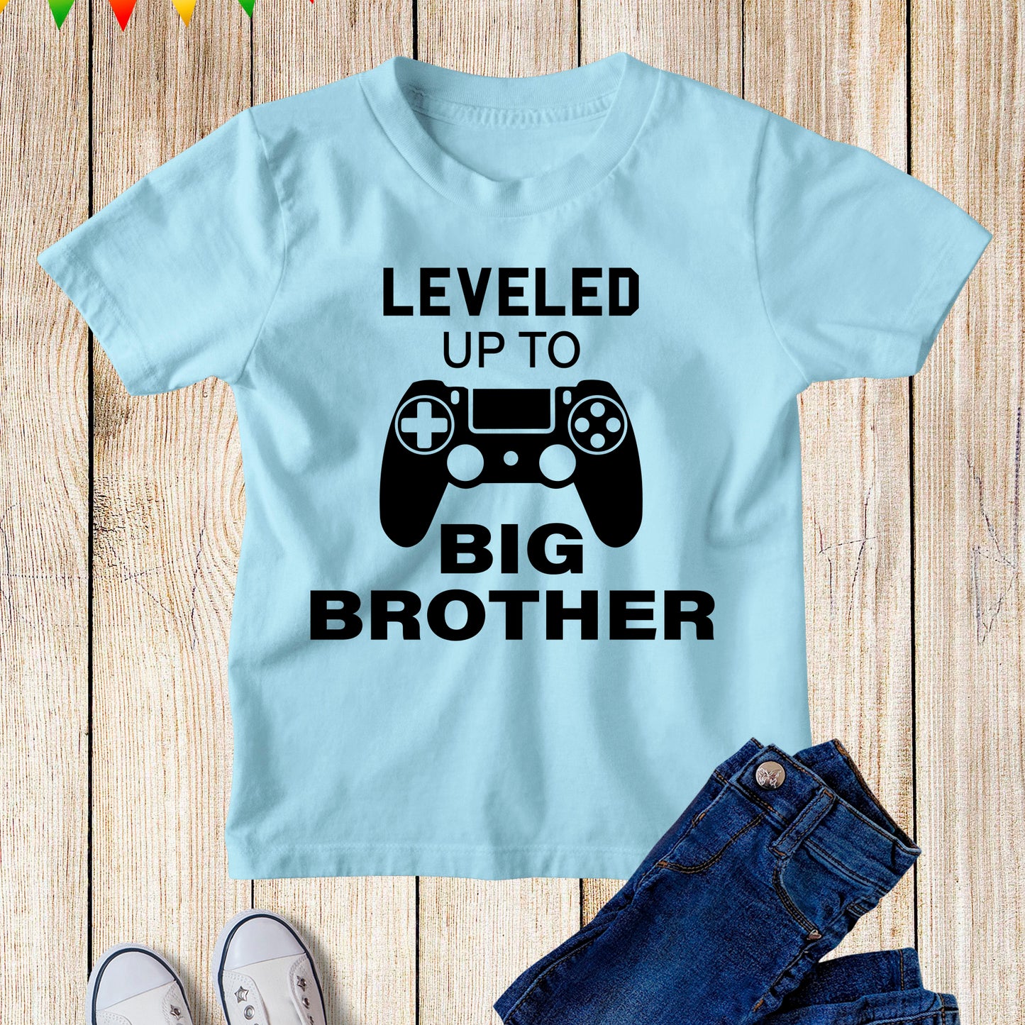 Brother Shirts Leveled Up To Big Brother