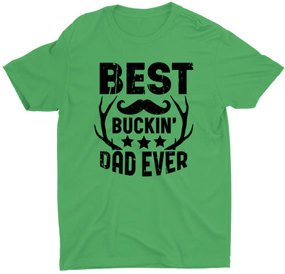 best-buckin-dad-ever-dad-life-custom-short-sleeve-father's-day-tshirts