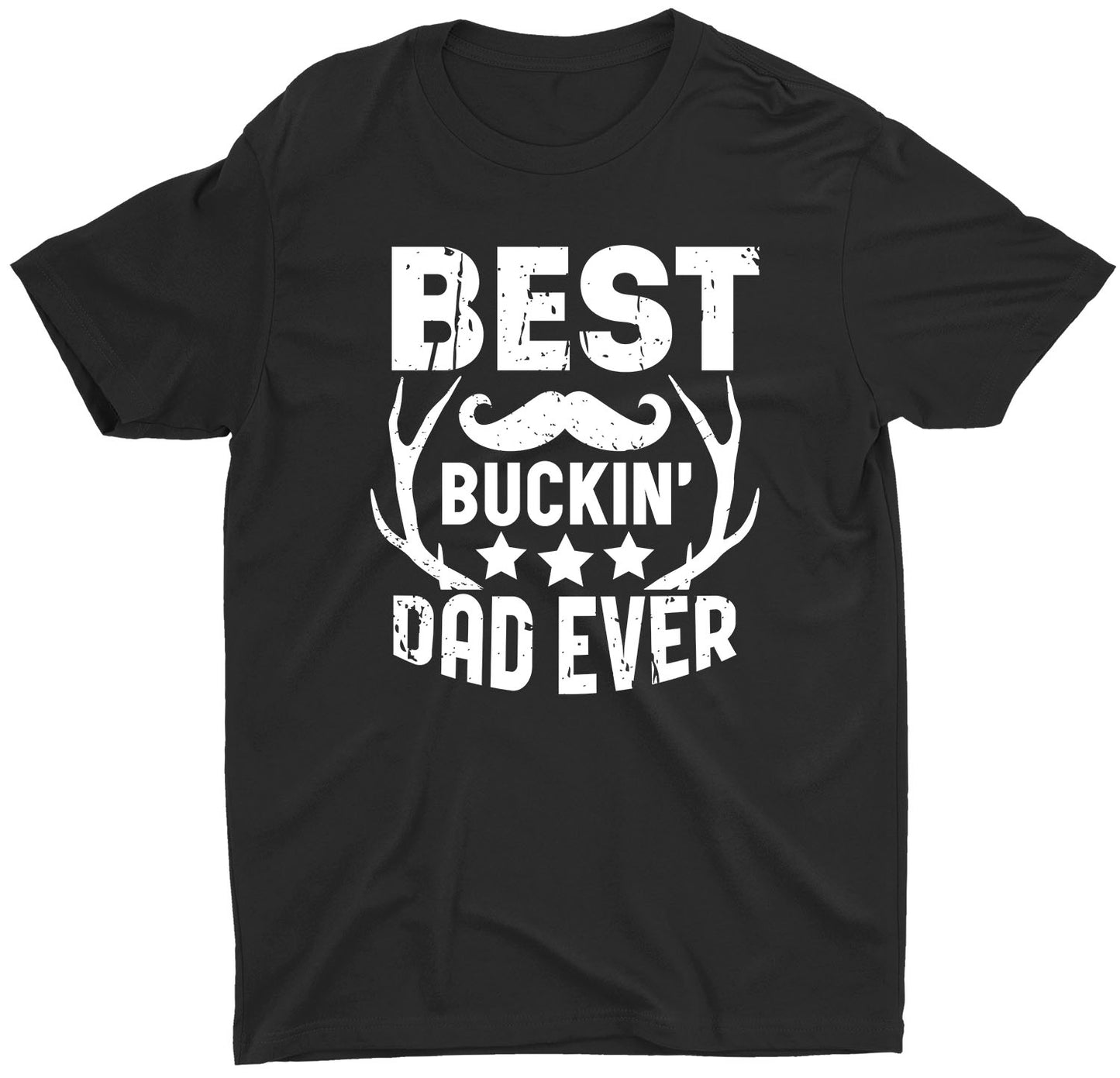 best-buckin-dad-ever-dad-life-custom-short-sleeve-father's-day-tshirts