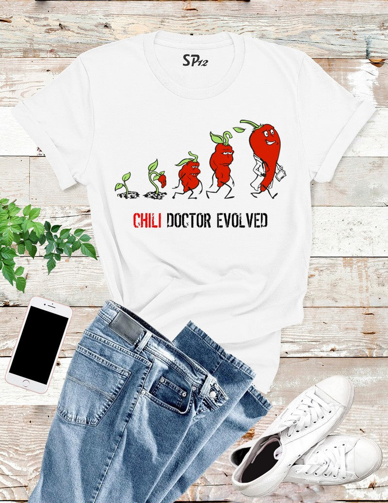 Chili Doctor Evolved Funny T Shirt