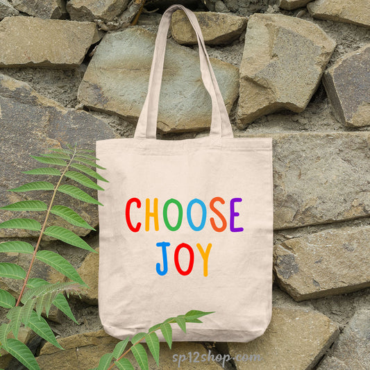 Choose Joy Tote Bag