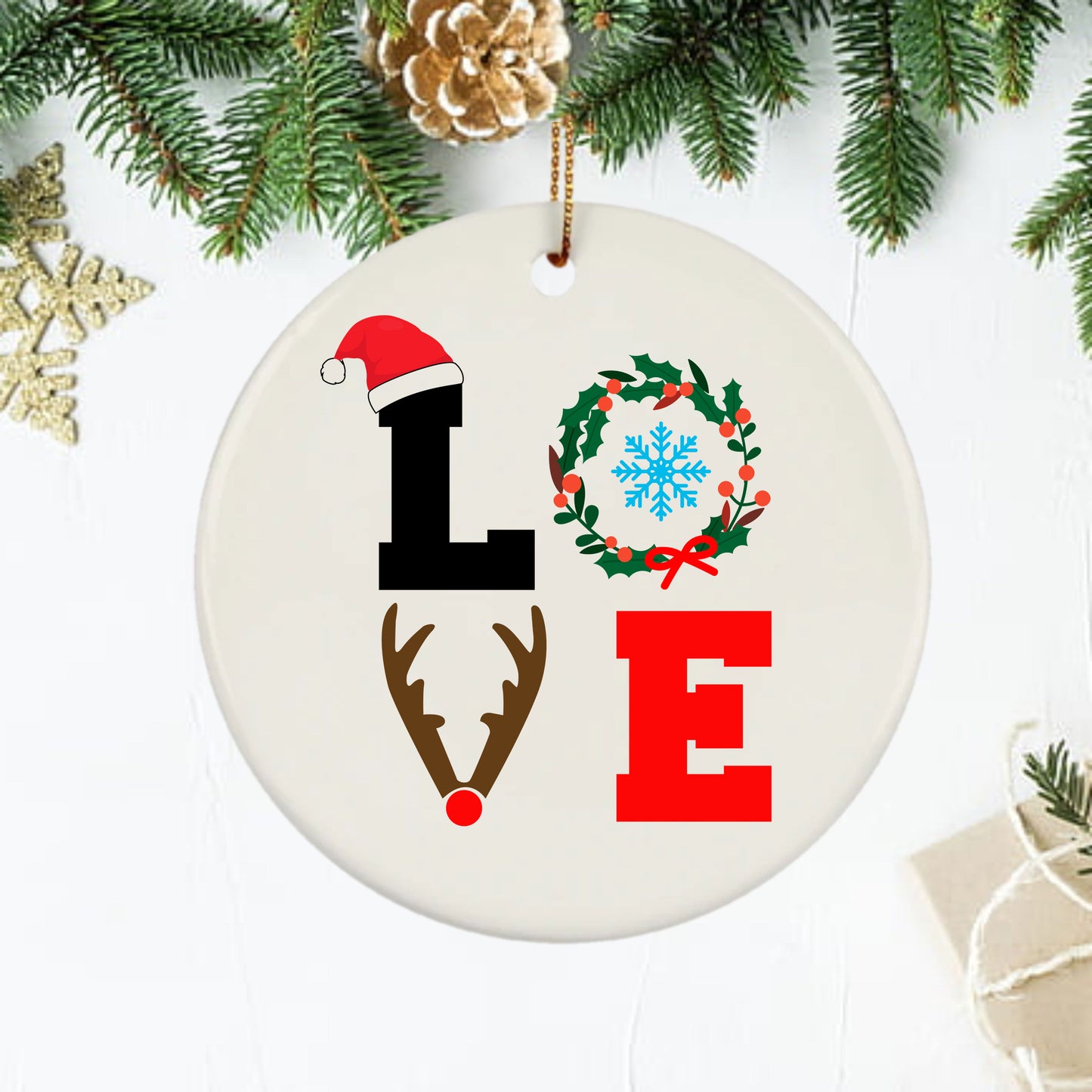 Christmas Love Ornament