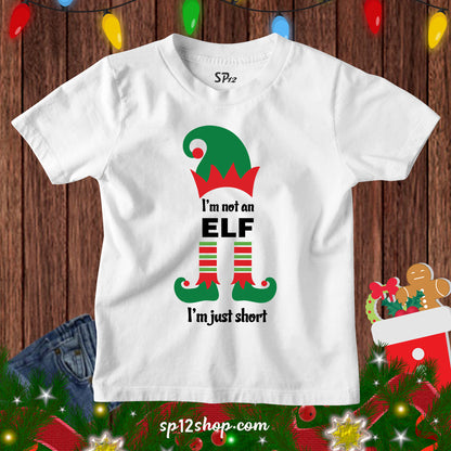 Christmas Short Elf T Shirt