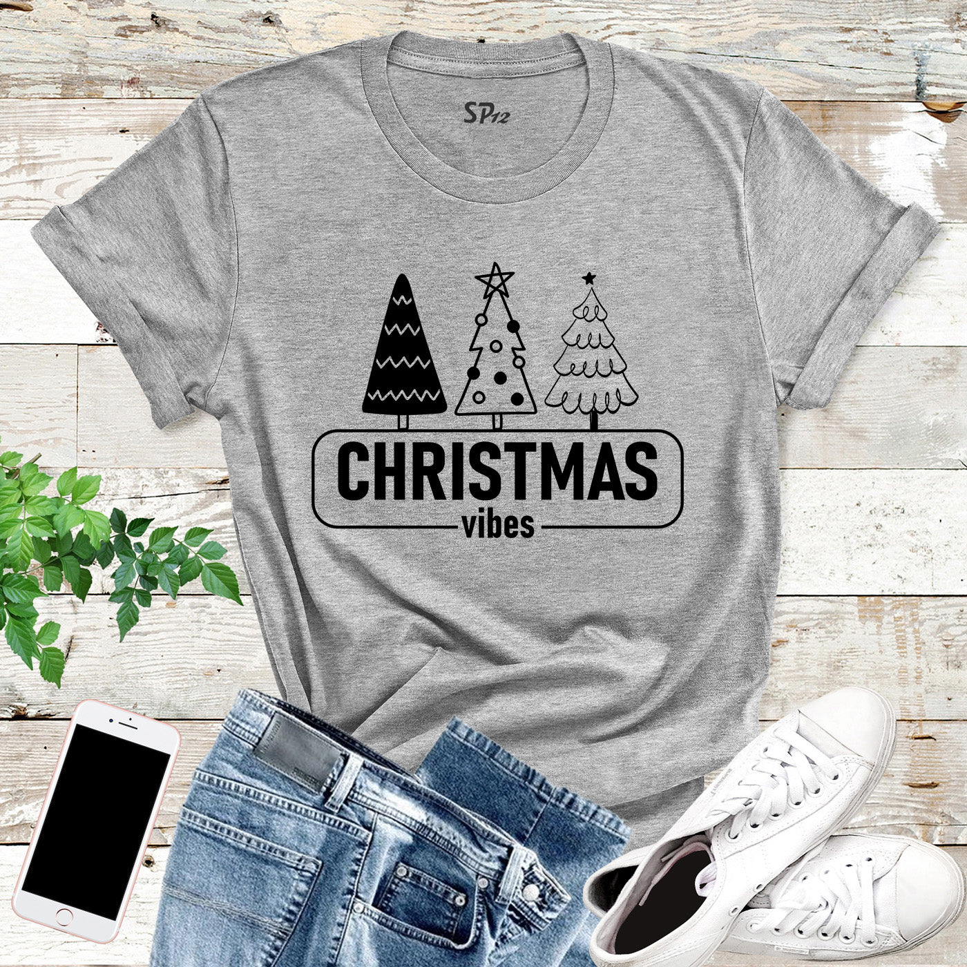 Christmas Vibes Funny T Shirt