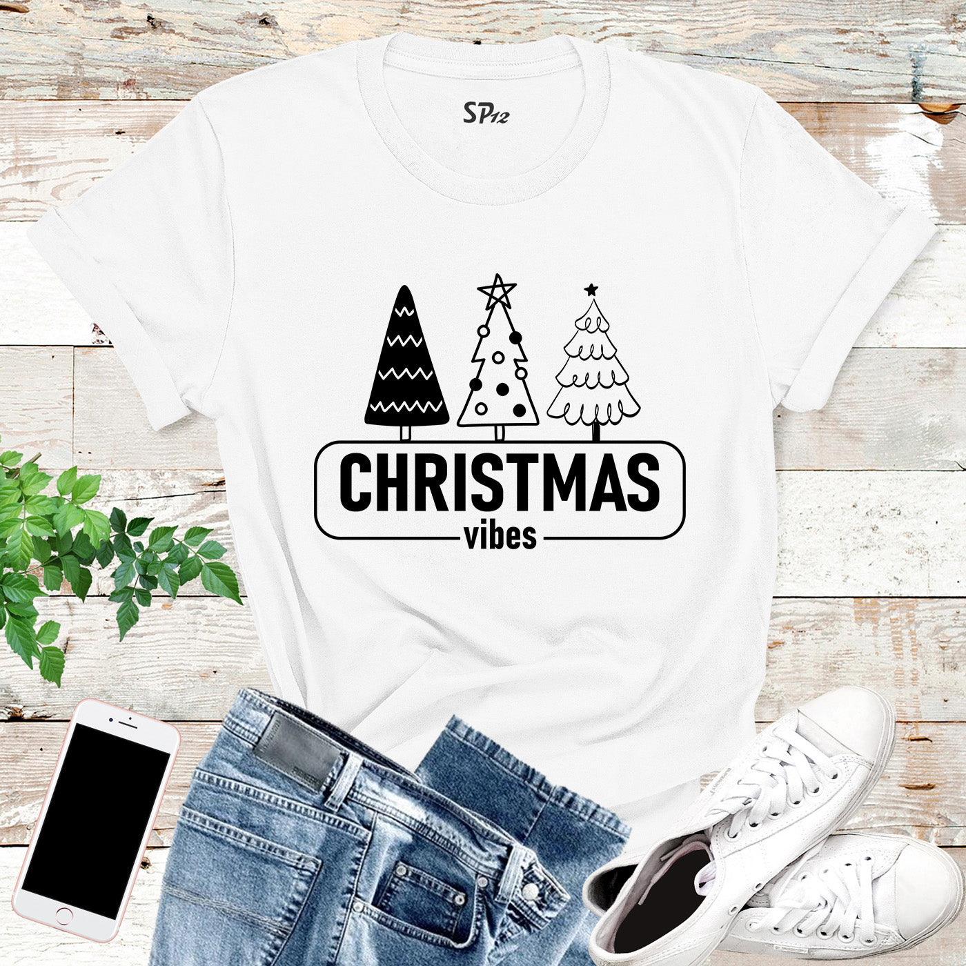 Christmas Vibes Funny T Shirt