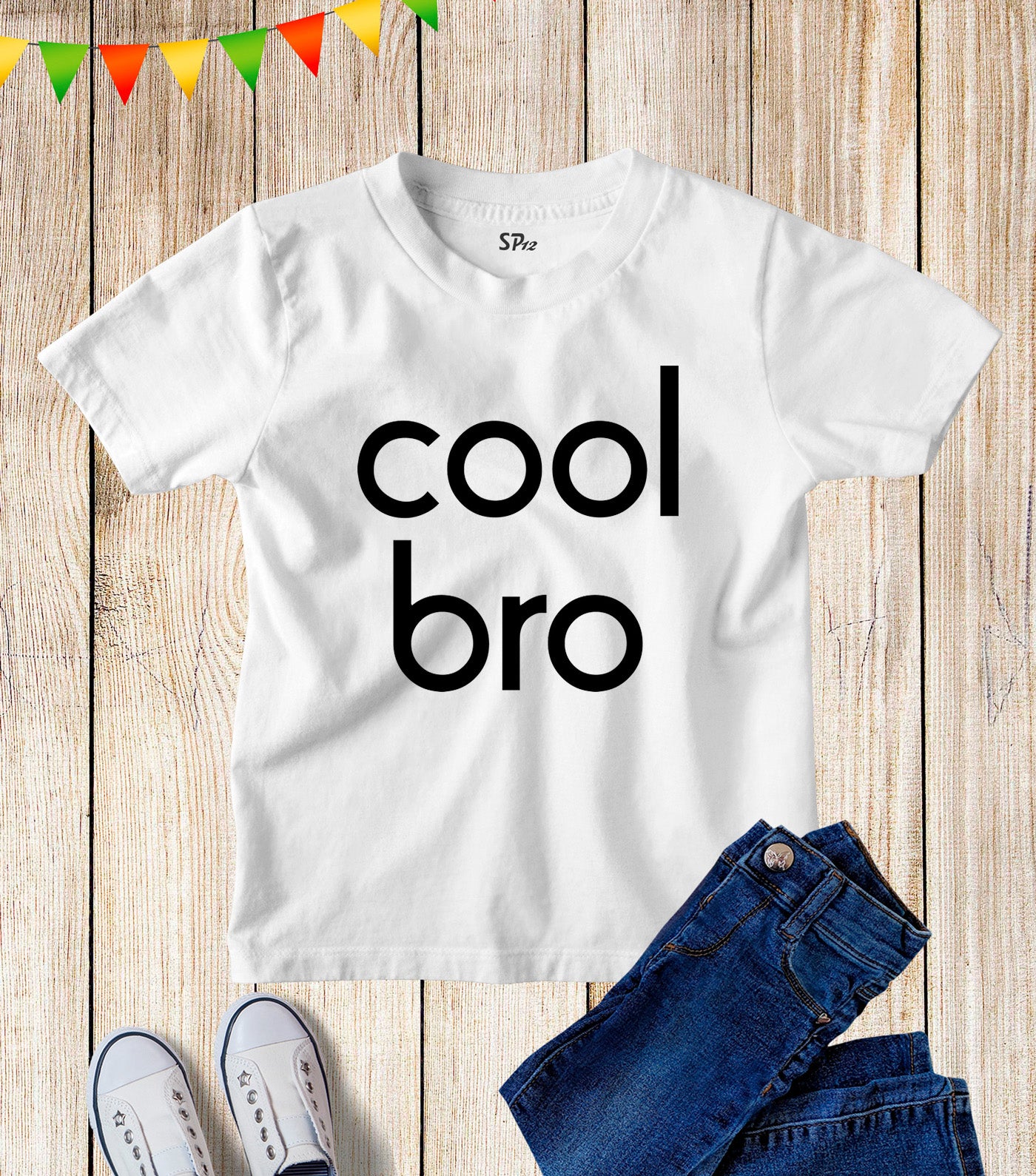 Cool Bro Slogan Kids T Shirt