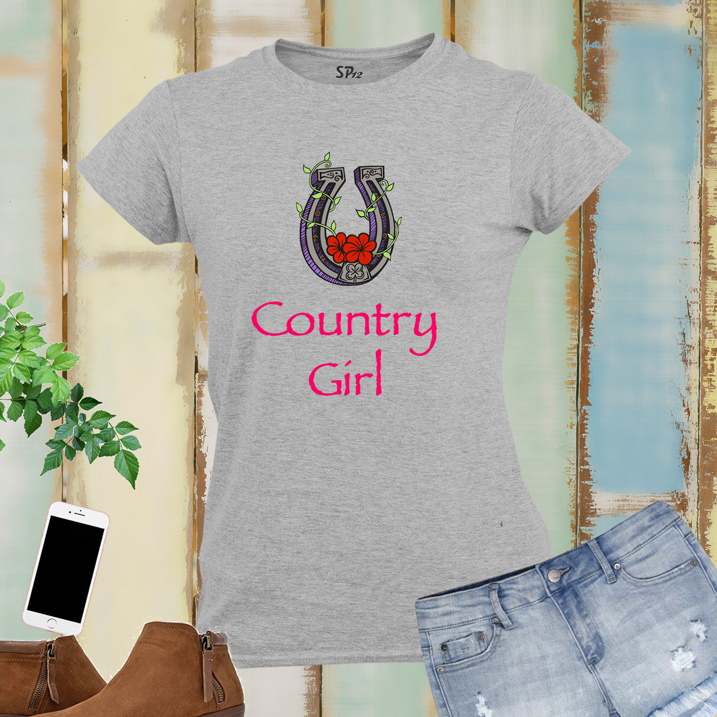 Country Girl Women T Shirt