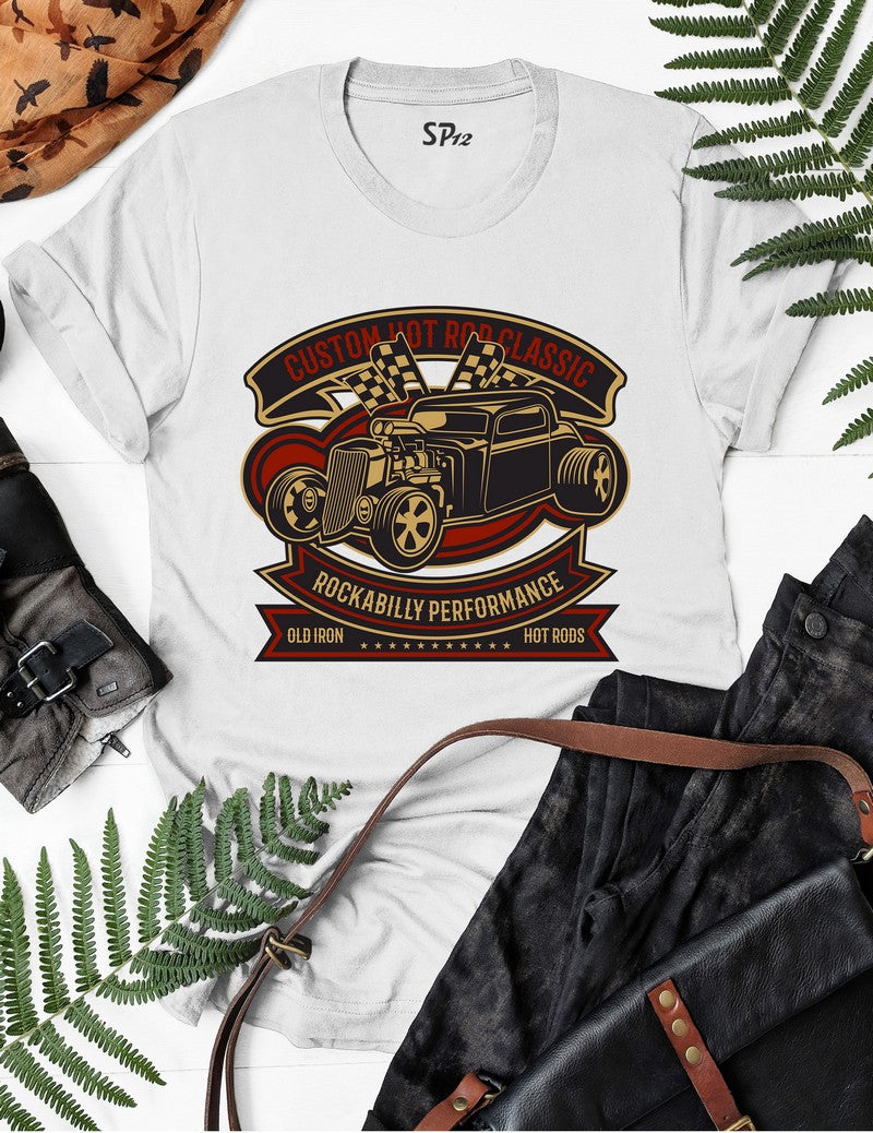 Custom Hot Rods Classic Car T Shirt