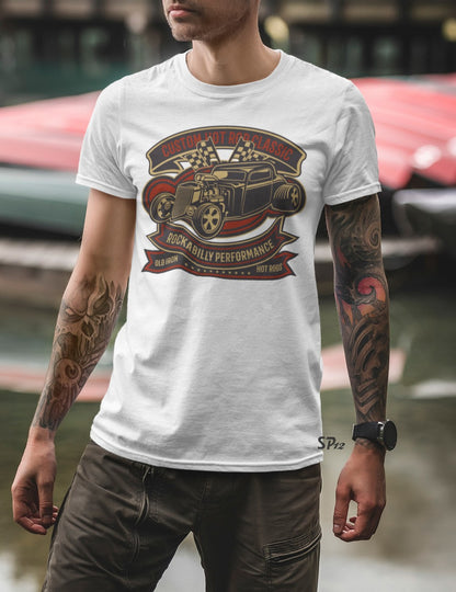 Custom Hot Rods Classic Car T Shirt