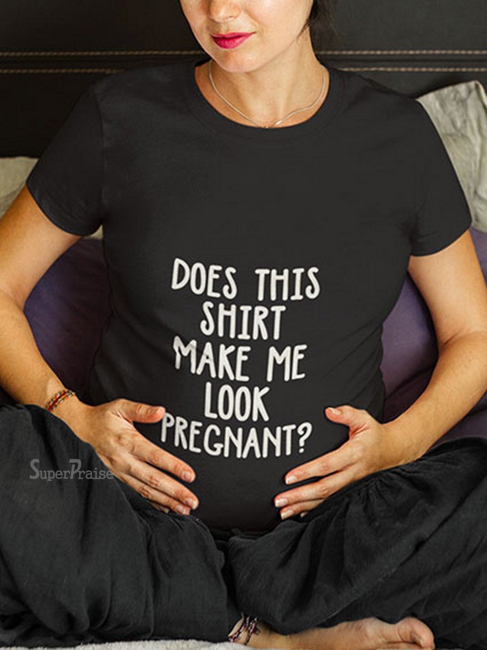 Does This Shirt Make Me Look Pregnant T Shirt