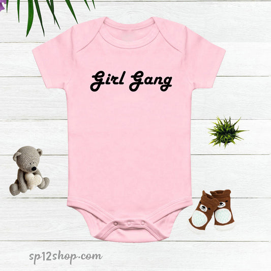 Girl Gang Baby Bodysuit