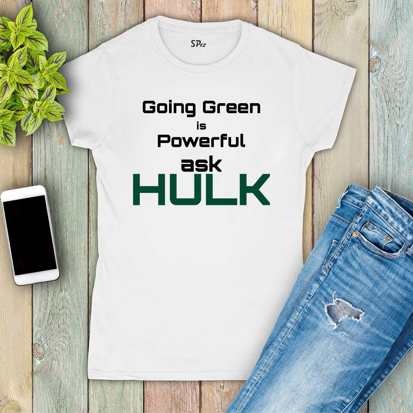 Green Hulk Awareness Women T Shirt