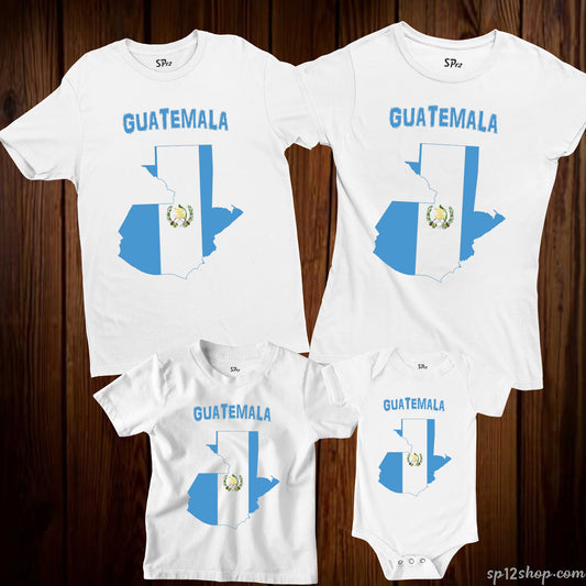 Guatemala Flag T Shirt Olympics FIFA World Cup Country Flag Tee Shirt