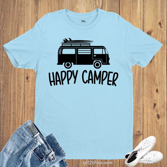 Happy Camper T Shirt