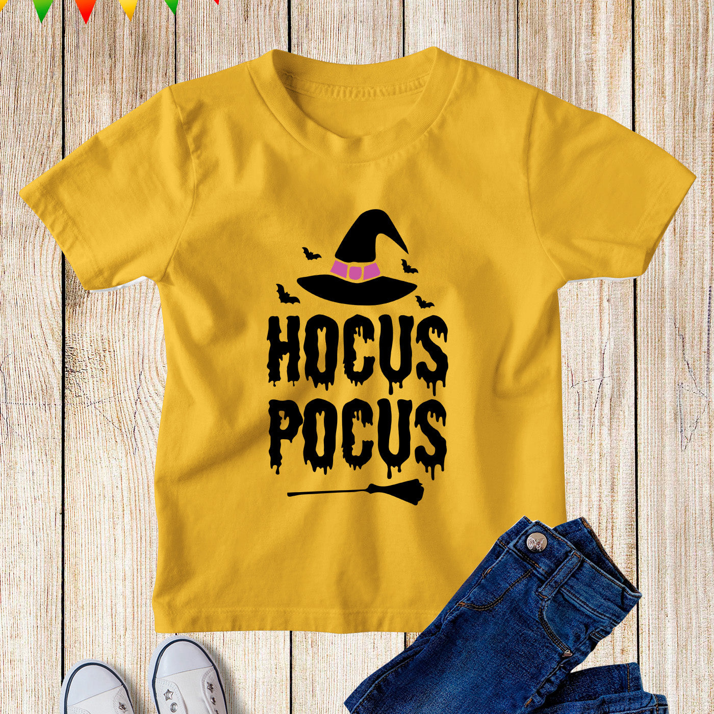 Hocus Pocus Kids Halloween T Shirts