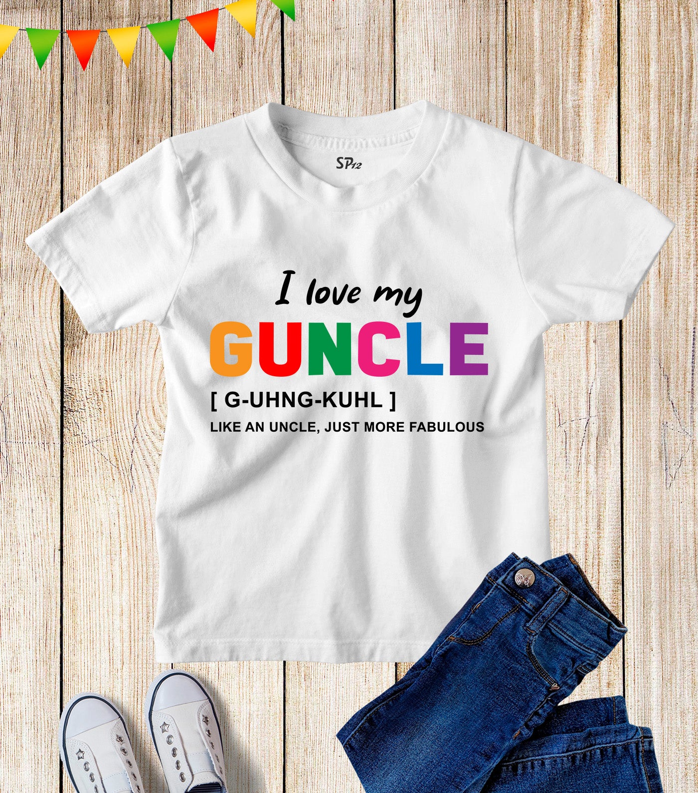 I Love My Guncle T Shirt