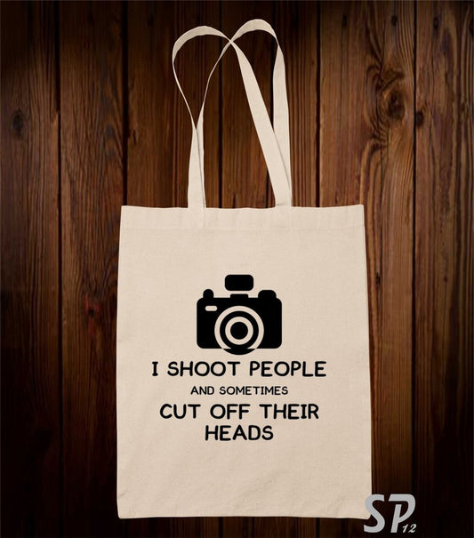 I Shoot People Tote Bag