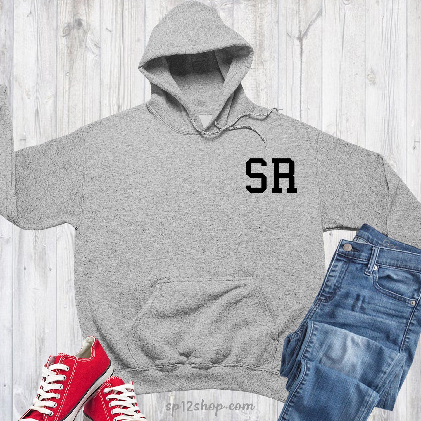 Initial Hoodie Personalised