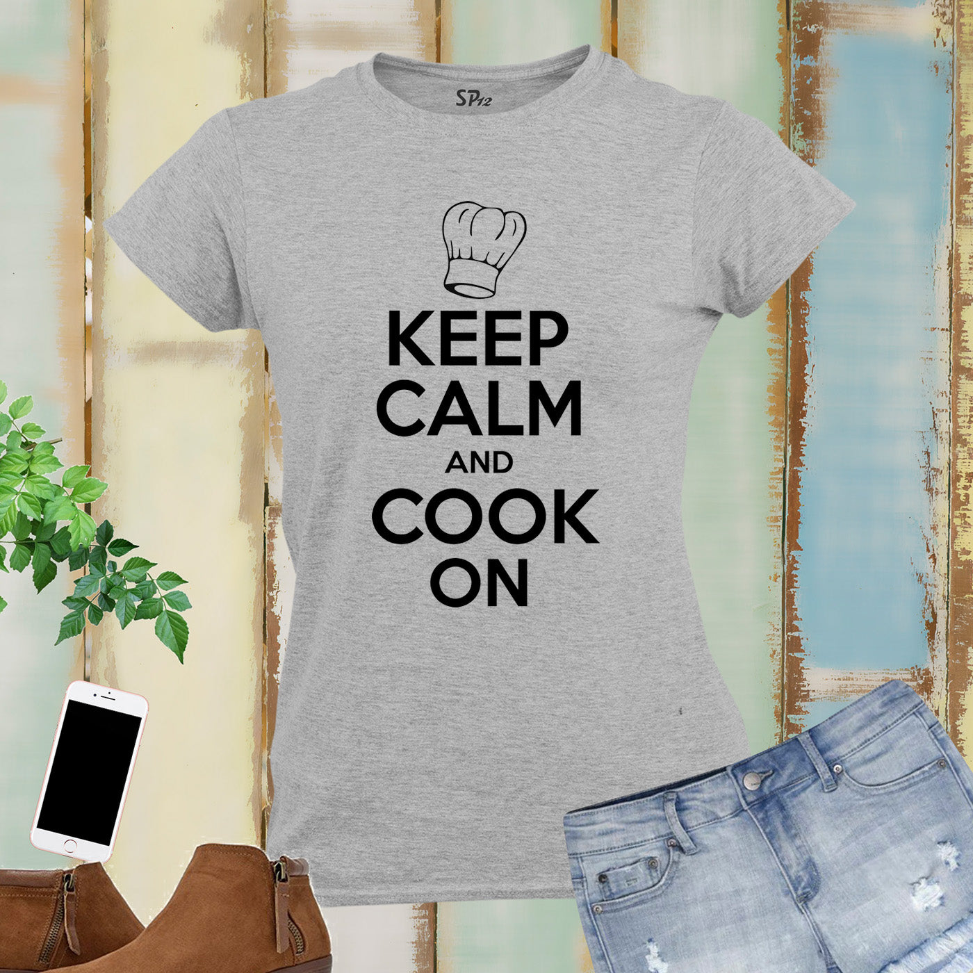 Keep Calm And Cook On Women T Shirt