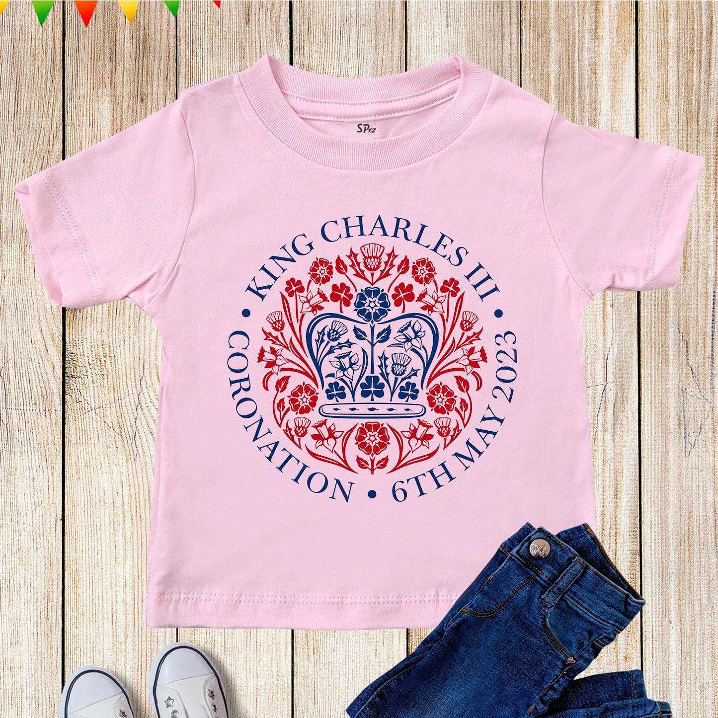 Personalised King Charles III Coronation 2023 T-Shirt