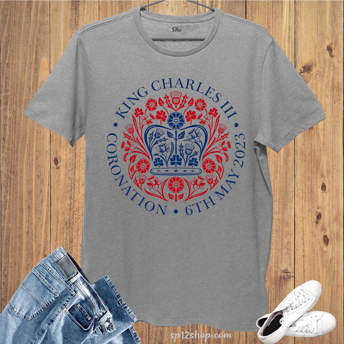 Personalised King Charles III Coronation 2023 T-Shirt