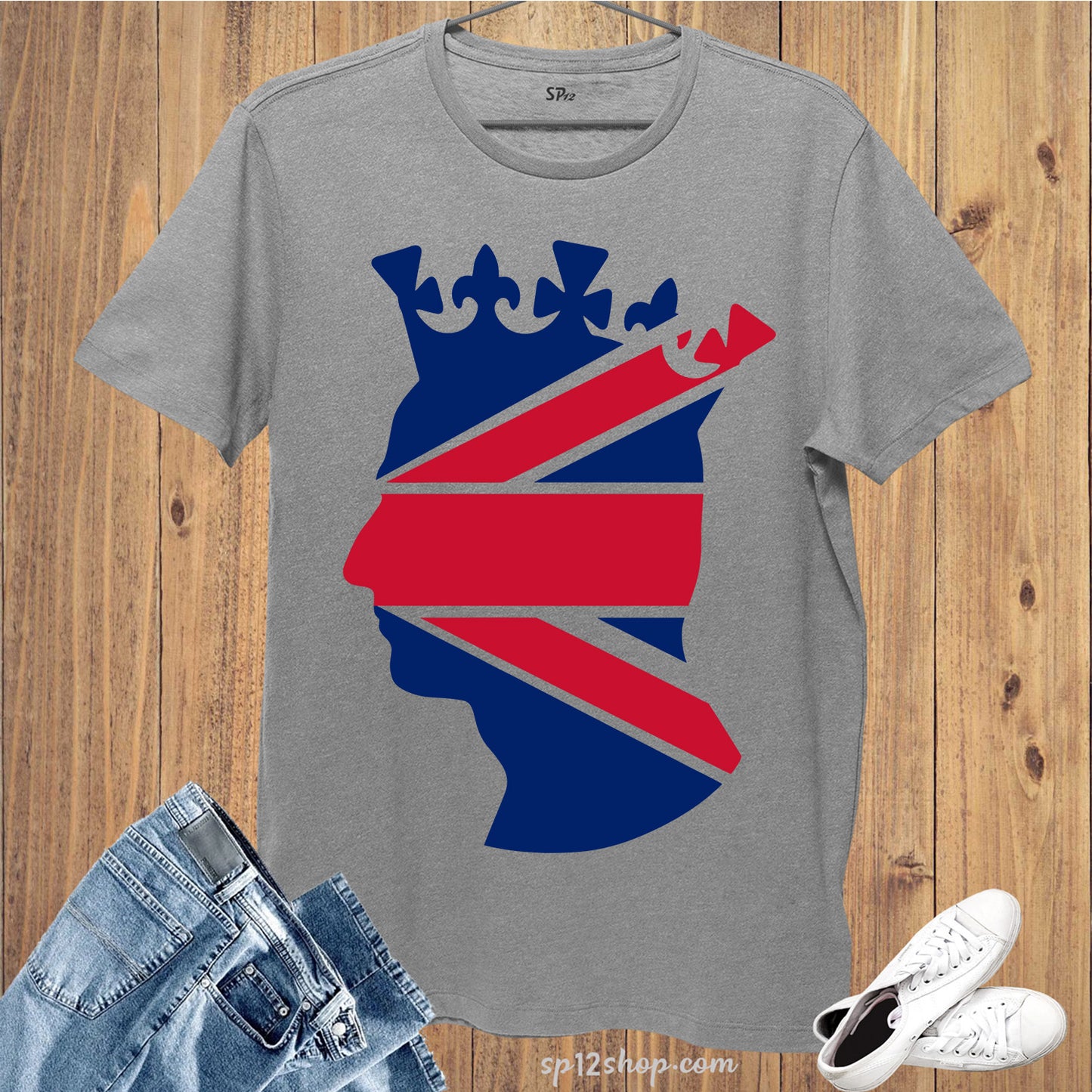 Personalised United Kingdom Union Flag King Charles III Coronation T Shirt