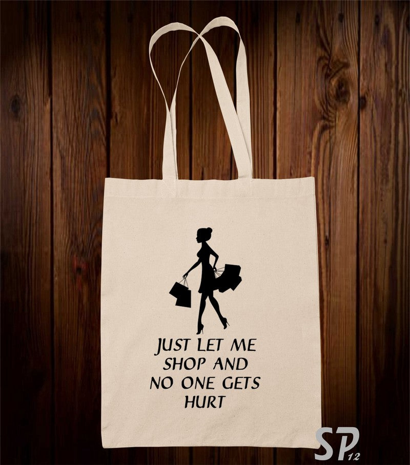 Let Me Shop Tote Bag