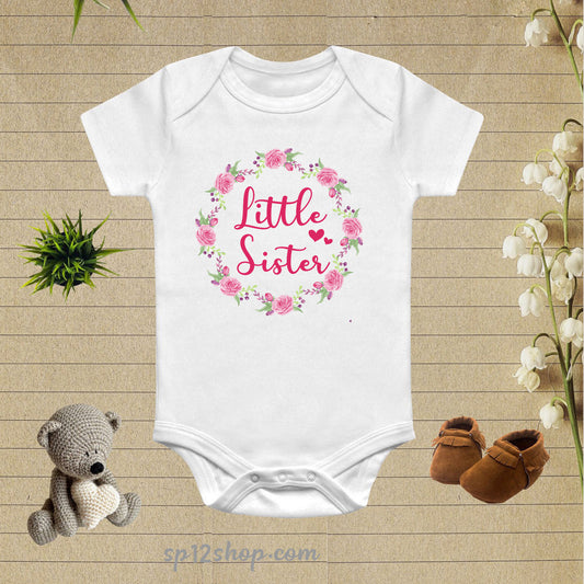 Little Sister Baby Bodysuit