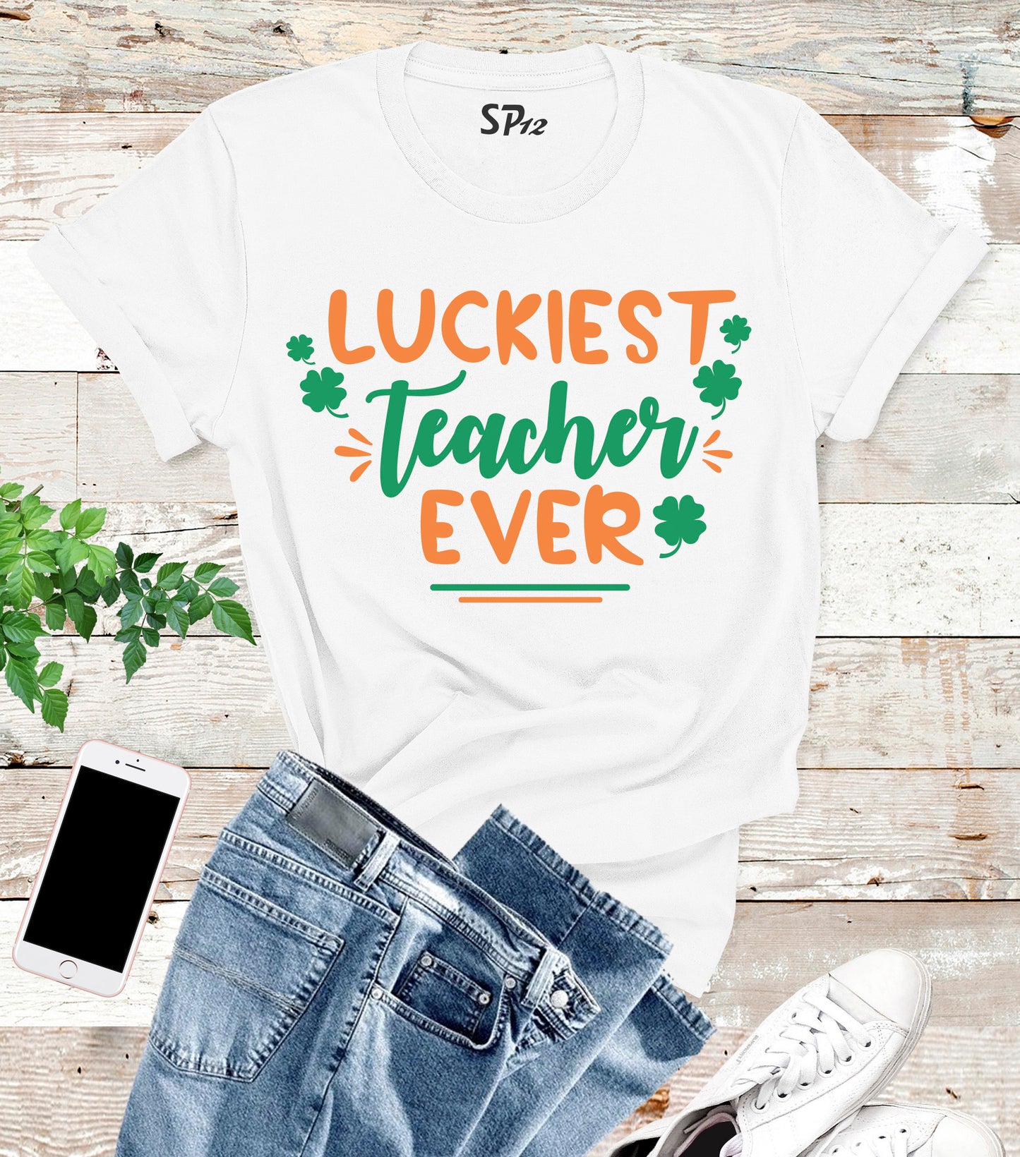 Luckiest Teacher Ever T Shirt