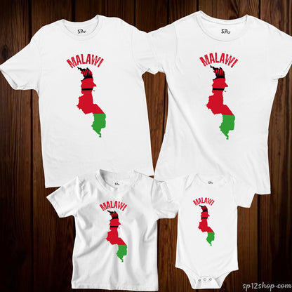 Malawi Flag T Shirt Olympics FIFA World Cup Country Flag Tee Shirt