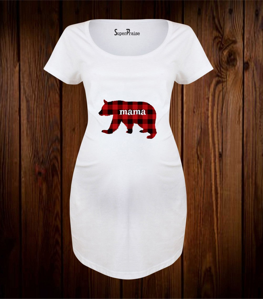 Buffalo Check Mama Bear Tee