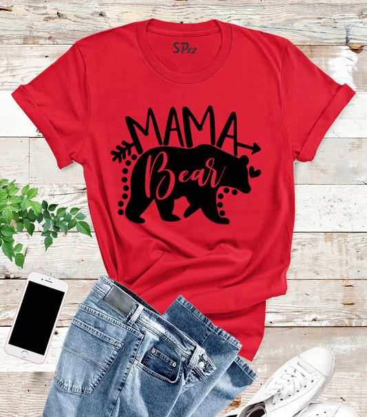 Mama Bear Mothers Day T Shirt