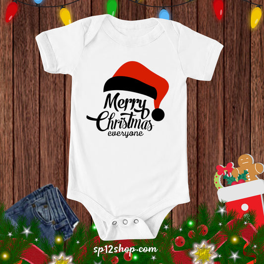 Merry Christmas Everyone Baby Bodysuit