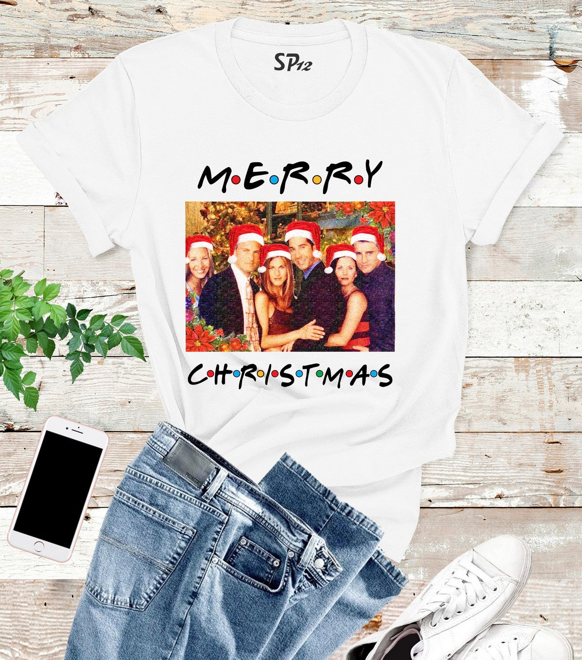 Merry Christmas Family Friends T Shirt